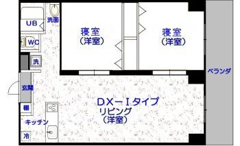 マンスリー安里、見取り図